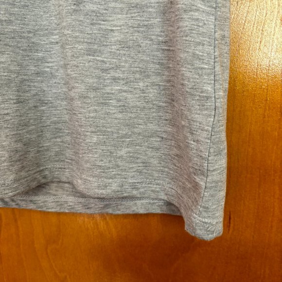 Crave Frame Pearl Pocket Almost Famous Heather Gray Shirt - Picture 7 of 10